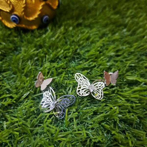 Elegant Butterfly Stud Earrings
