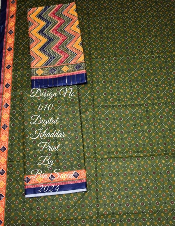 Bin Saeed Unstitched Digital Printed Khaddar Collection