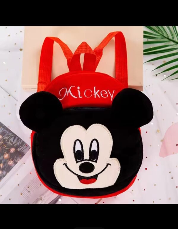 Premium Quality Cartoon Character Backpack for Small Kids - Mickey
