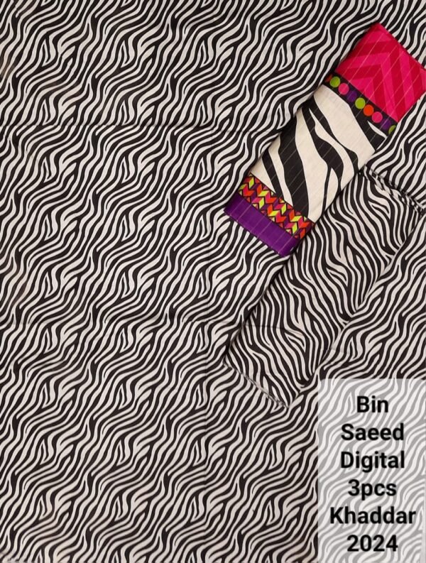 Bin Saeed Unstitched Digital Printed Khaddar Collection