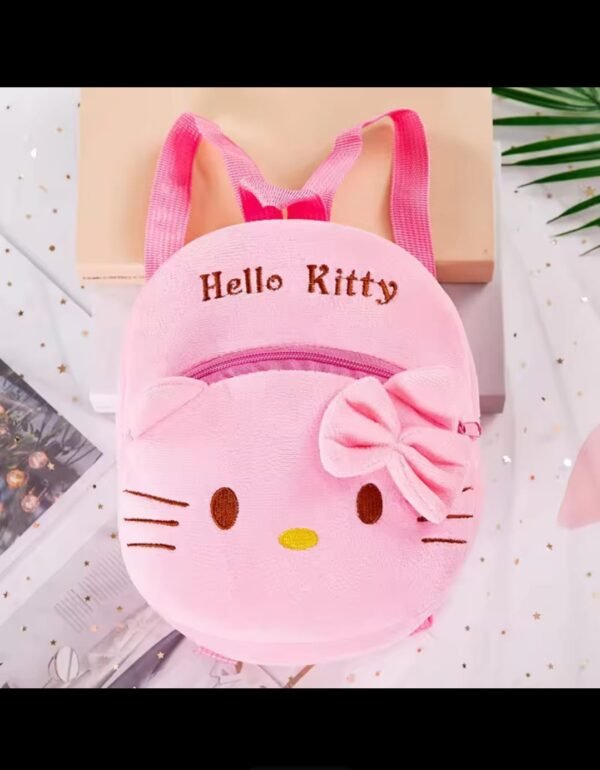 Premium Quality Cartoon Character Backpack for Small Kids - Hello Kitty