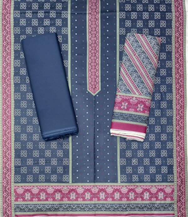 Bin Saeed Unstitched Digital Printed Cotton Collection