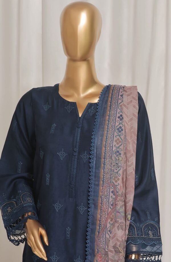 Sadabahar Luxury Embroidered Viscose Silk Collection Vol. 2 - Premium Ethnic Wear - D2 - Image 2