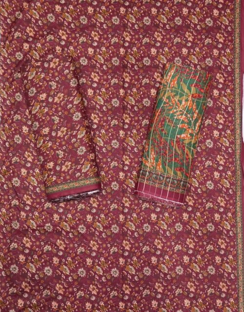 Bin Saeed Unstitched Digital Printed Cotton Collection
