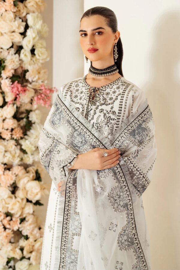 LUXE by ALIZEH — LUXURY RAW SILK - AF-RS-04-DOVE - Image 5