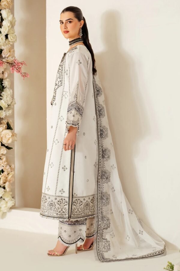 LUXE by ALIZEH — LUXURY RAW SILK - AF-RS-04-DOVE - Image 4