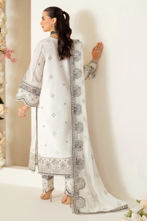 LUXE by ALIZEH — LUXURY RAW SILK - AF-RS-04-DOVE - Image 2