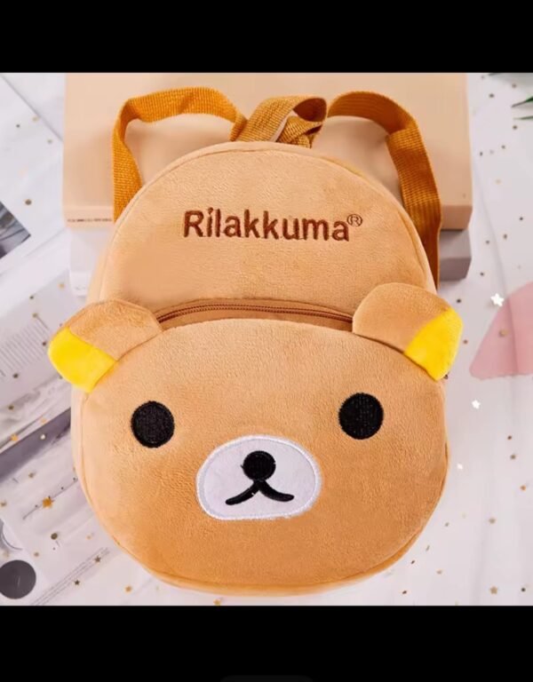Premium Quality Cartoon Character Backpack for Small Kids - Rilakkuma