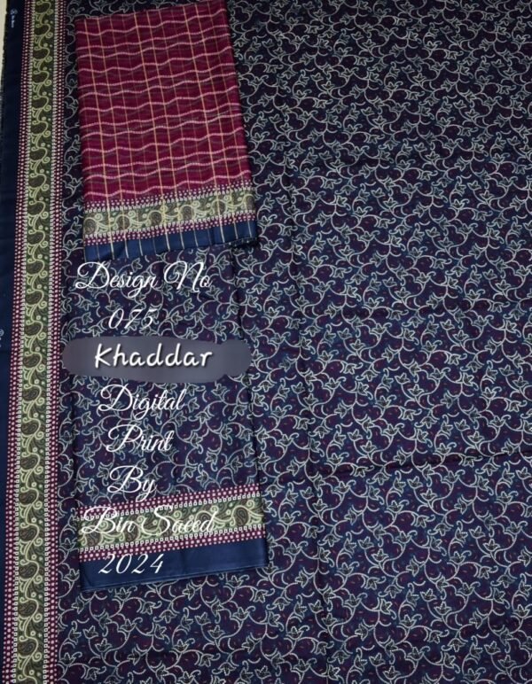 Bin Saeed Unstitched Digital Printed Khaddar Collection