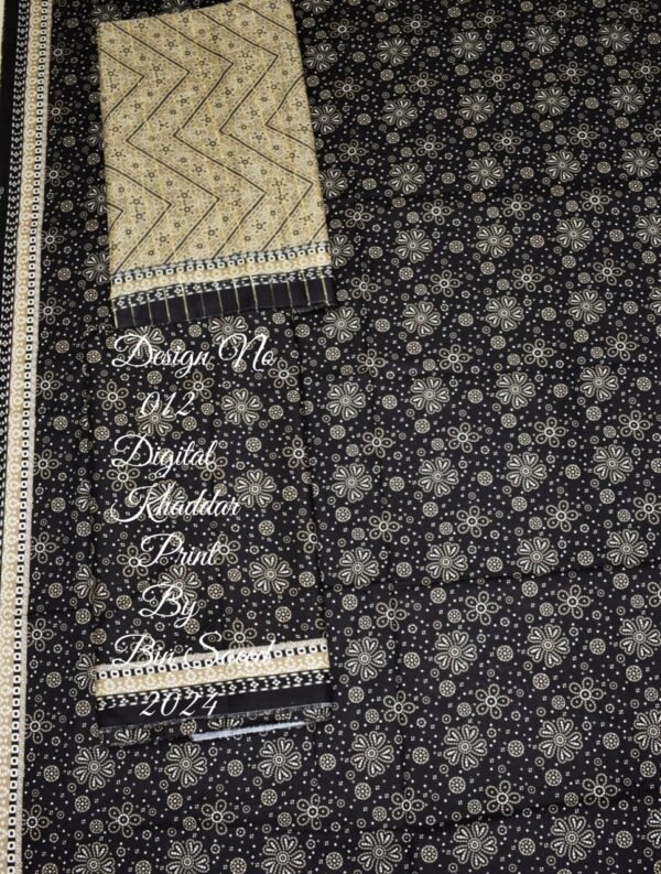 Bin Saeed Unstitched Digital Printed Khaddar Collection