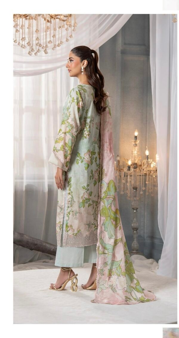 RANG E HAYA by GULL JEE – UNSTITCHED EXCLUSIVE EMBROIDERED LAWN COLLECTION VOL 4 – A1 - Image 2