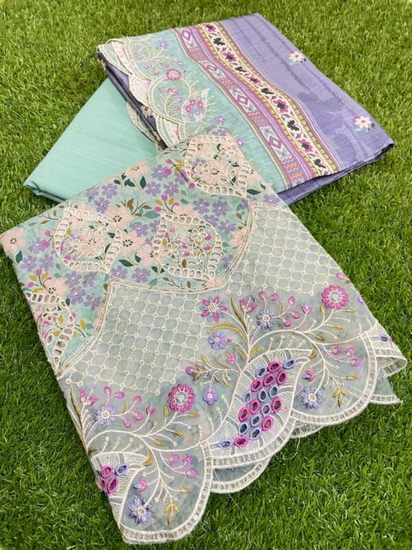 Bin Saeed Unstitched Khaddar Embroidered Collection