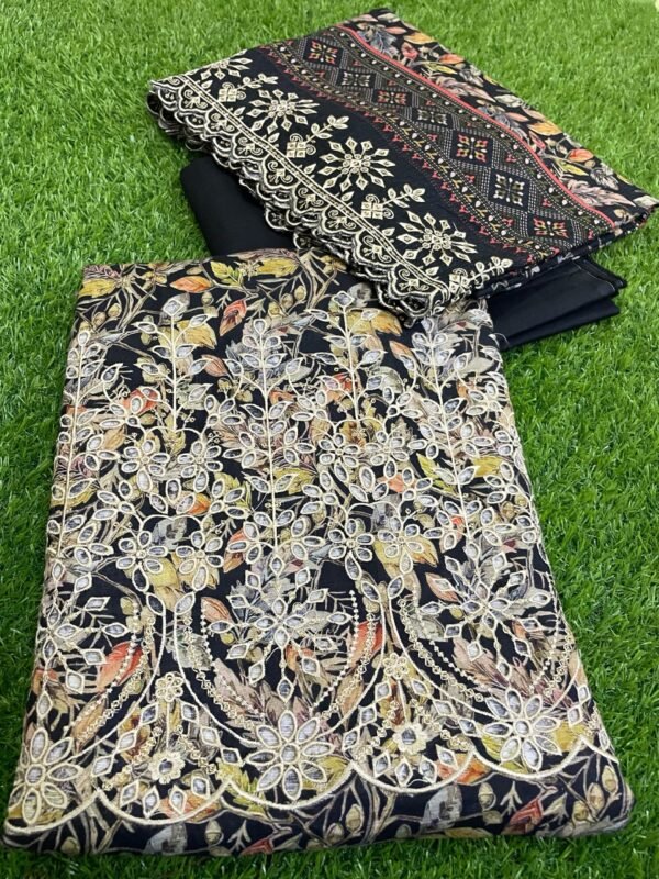 Bin Saeed Unstitched Khaddar Embroidered Collection