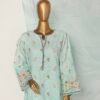Bin Saeed Stitched 3 Piece Printed Cotton Collection '2024 - Light Blue - Image 2