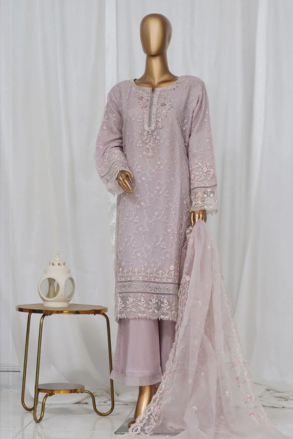 Mahpara By Sada Bahar Stitched 3 Piece Festive Formals Collection'2024-B-34-Plum