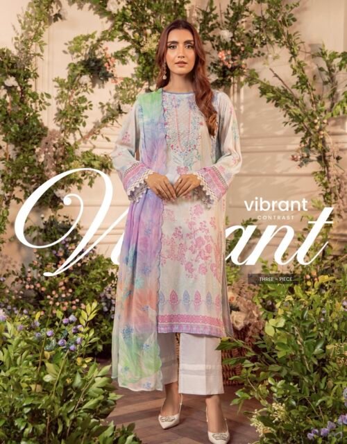 MEERA by Gull Jee - 3 PC UNSTITCHED (SHIRT TROUSER & DUPPATA) - A7