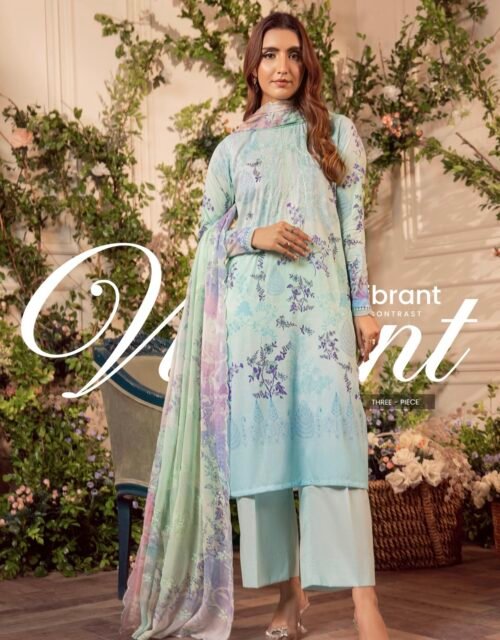 MEERA by Gull Jee - 3 PC UNSTITCHED (SHIRT TROUSER & DUPPATA) - A10