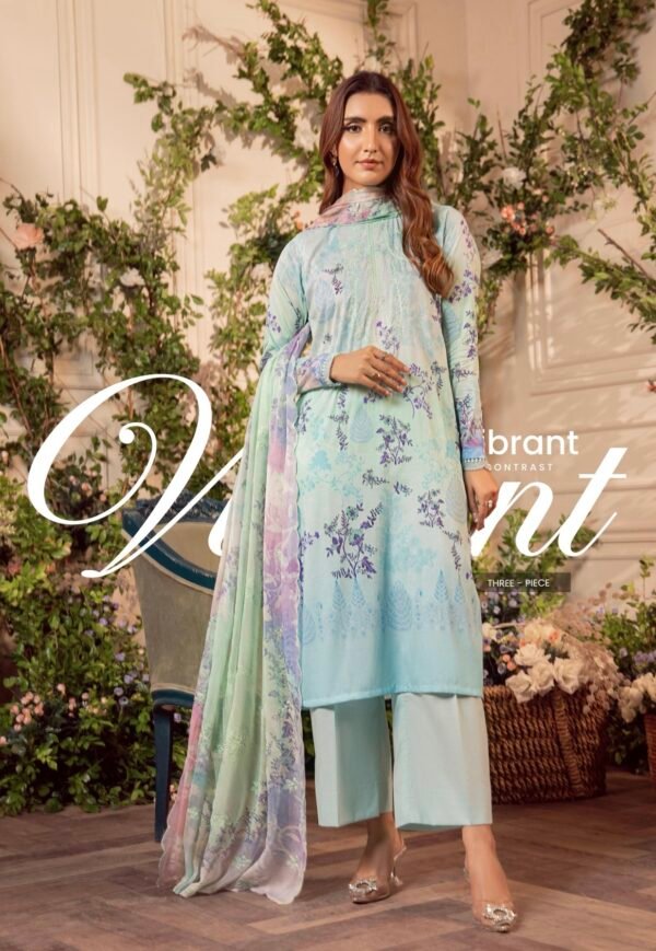 MEERA by Gull Jee - 3 PC UNSTITCHED (SHIRT TROUSER & DUPPATA) - A10