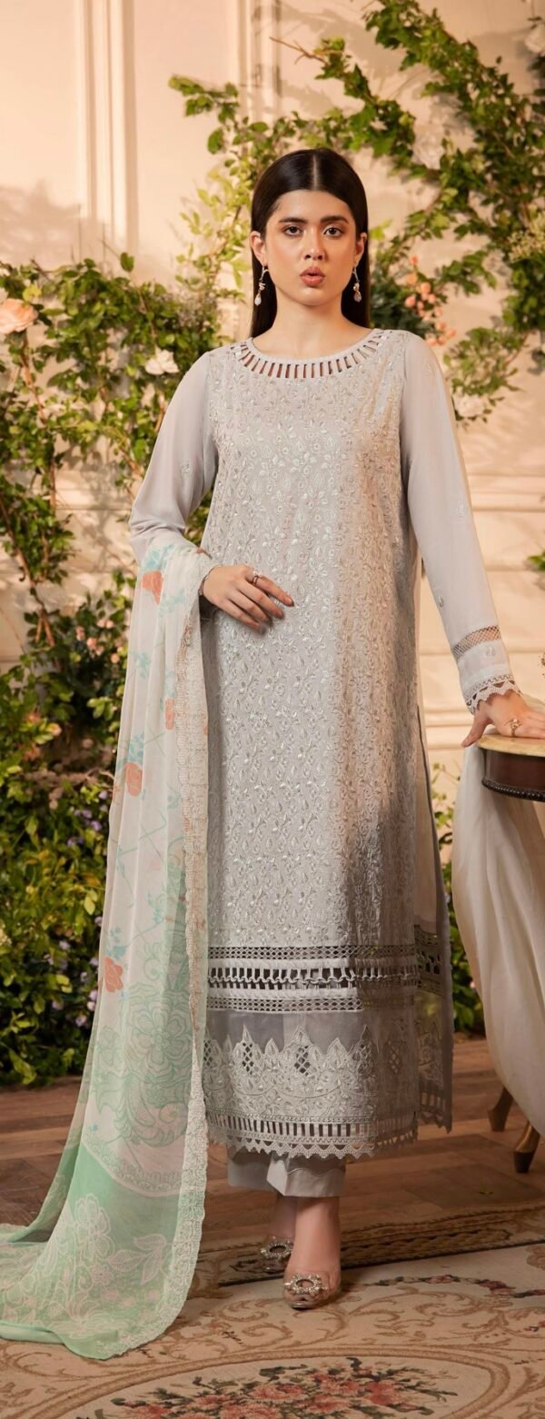 GUL PAIRHAN by Gull Jee - 3 PC UNSTITCHED (SHIRT TROUSER & DUPPATA) - D9