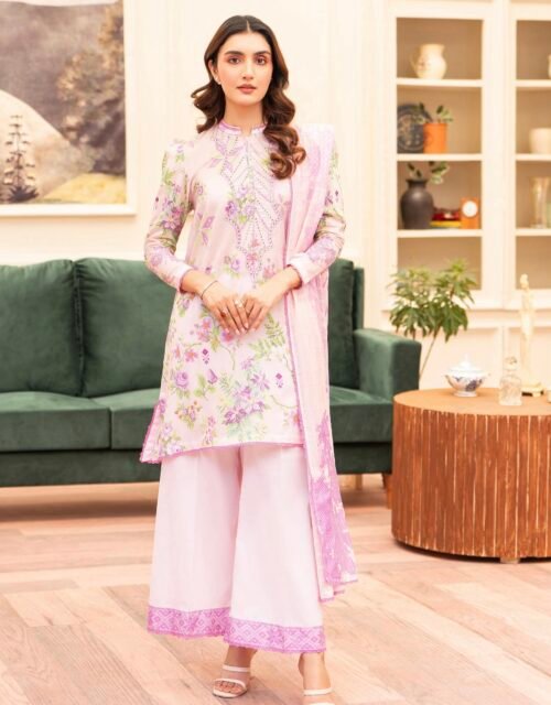 KROMA by Gull Jee - 3 PC UNSTITCHED (SHIRT TROUSER & DUPPATA) - D3