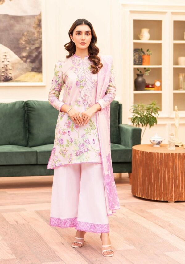 KROMA by Gull Jee - 3 PC UNSTITCHED (SHIRT TROUSER & DUPPATA) - D3