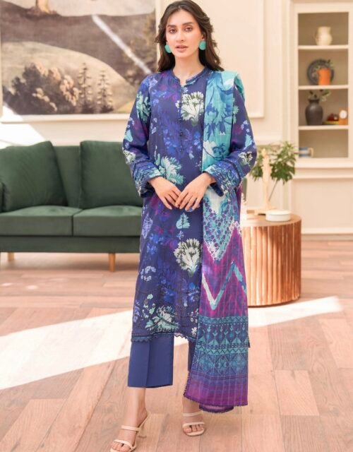 KROMA by Gull Jee - 3 PC UNSTITCHED (SHIRT TROUSER & DUPPATA) - D9