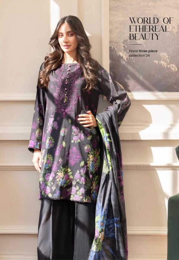 KROMA by Gull Jee - 3 PC UNSTITCHED (SHIRT TROUSER & DUPPATA) - D10