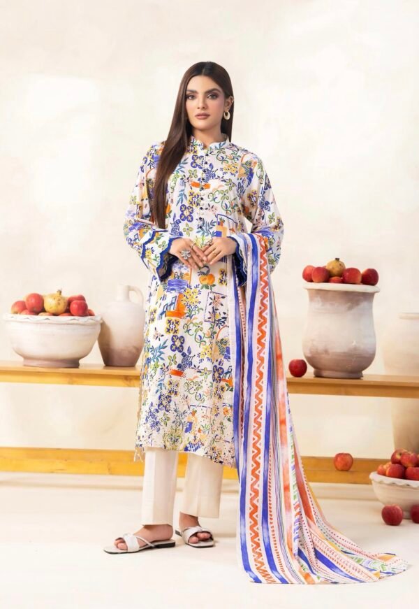 RHEA by Gull Jee Vol-01 - Unstitched 3 Piece Lawn Collection - A1
