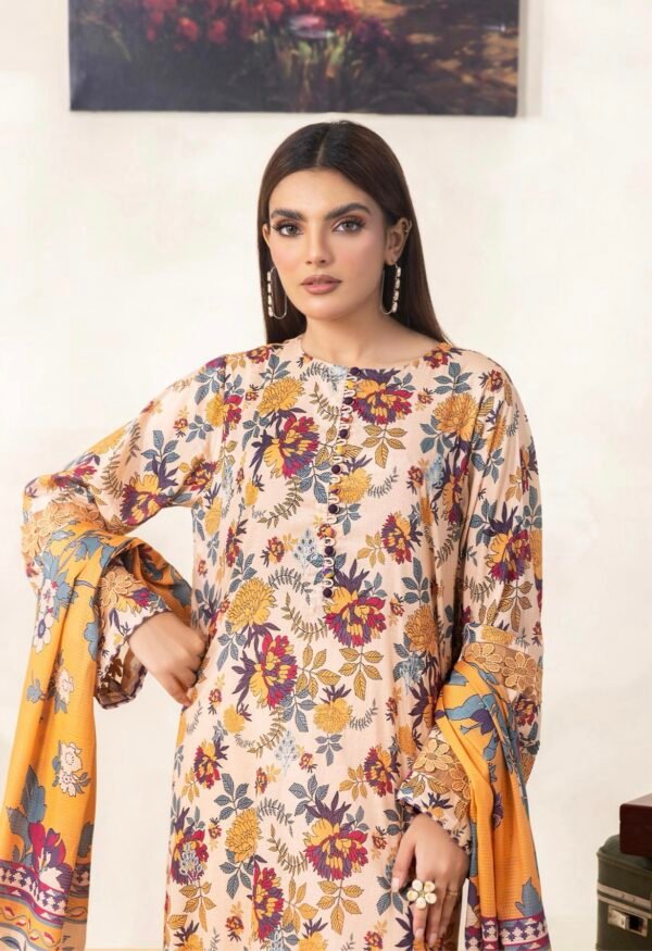 RHEA by Gull Jee Vol-01 - Unstitched 3 Piece Lawn Collection - A11 - Image 2