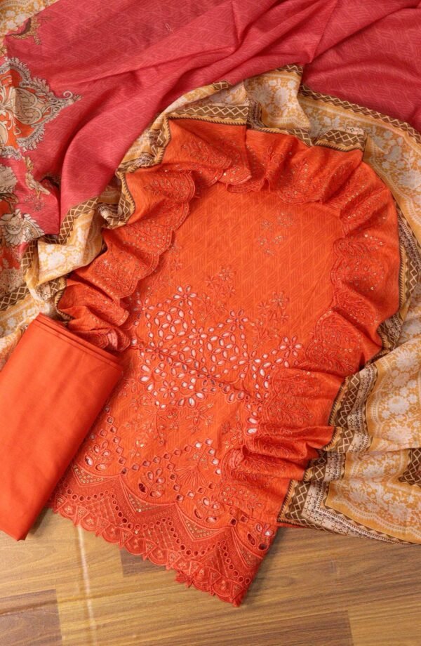 Bin Saeed Unstitched Cotton Embroidered Collection