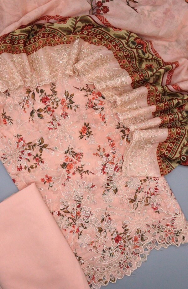 Bin Saeed Unstitched Cotton Embroidered Collection