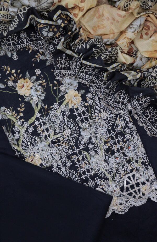 Bin Saeed Unstitched Cotton Embroidered Collection
