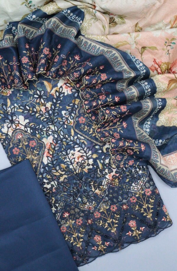 Bin Saeed Unstitched Cotton Embroidered Collection