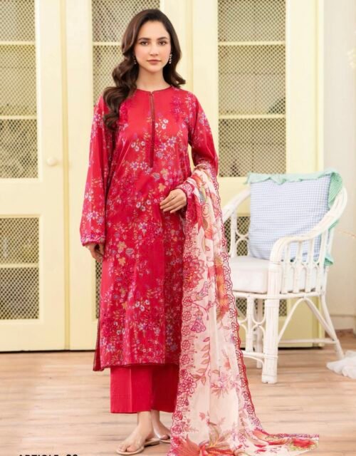 Rang Pasand by Gull Jee - PREMIUM 3 PC UNSTITCHED EMBROIDERED COLLECTION- A02