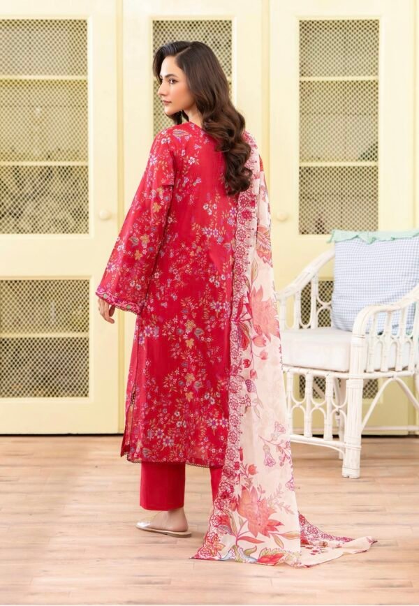 Rang Pasand by Gull Jee - PREMIUM 3 PC UNSTITCHED EMBROIDERED COLLECTION- A02 - Image 3