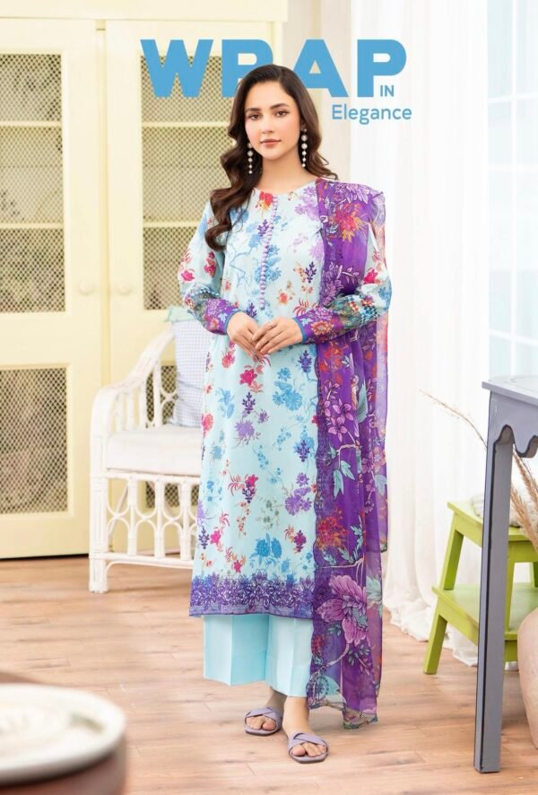 Rang Pasand by Gull Jee - PREMIUM 3 PC UNSTITCHED EMBROIDERED COLLECTION- A03