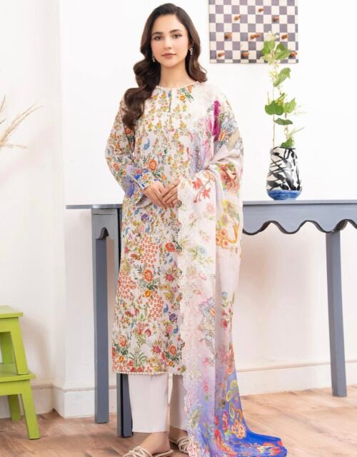 Rang Pasand by Gull Jee - PREMIUM 3 PC UNSTITCHED EMBROIDERED COLLECTION- A05