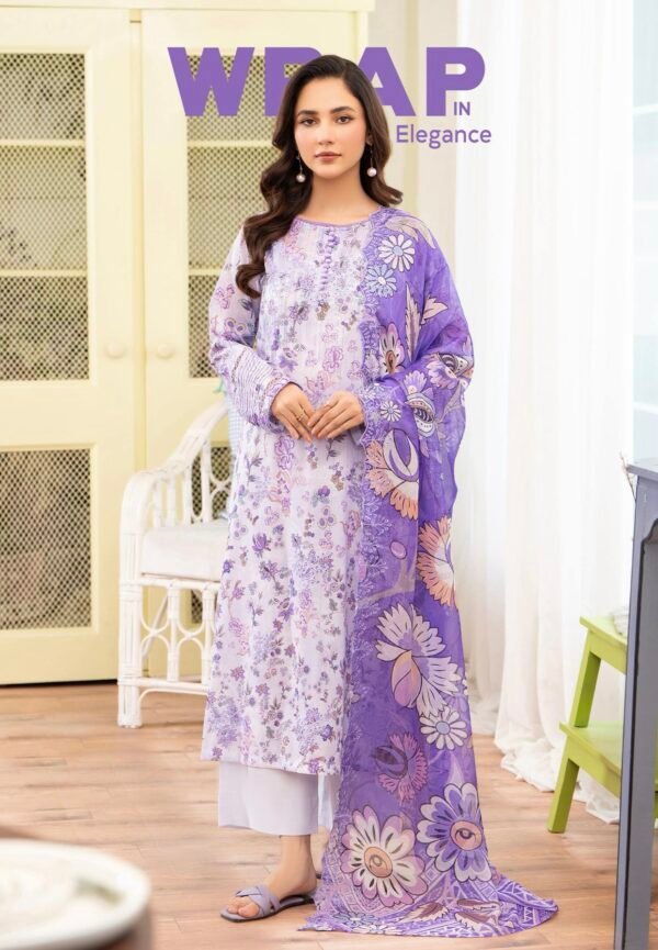 Rang Pasand by Gull Jee - PREMIUM 3 PC UNSTITCHED EMBROIDERED COLLECTION- A06