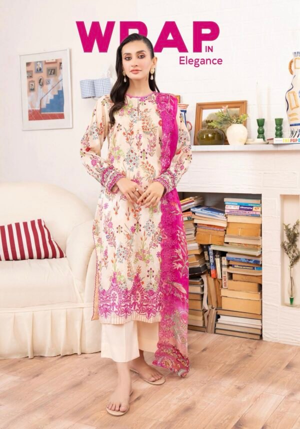 Rang Pasand by Gull Jee - PREMIUM 3 PC UNSTITCHED EMBROIDERED COLLECTION- A09