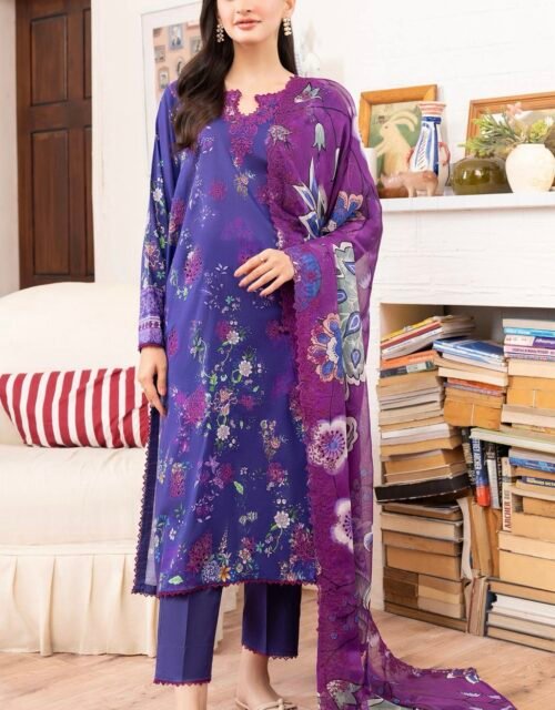 Rang Pasand by Gull Jee - PREMIUM 3 PC UNSTITCHED EMBROIDERED COLLECTION- A10