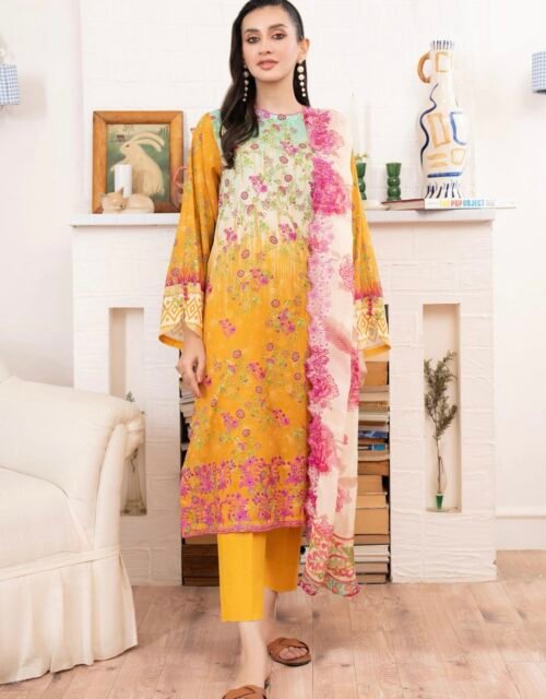 Rang Pasand by Gull Jee - PREMIUM 3 PC UNSTITCHED EMBROIDERED COLLECTION- A11