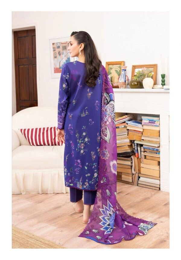 Rang Pasand by Gull Jee - PREMIUM 3 PC UNSTITCHED EMBROIDERED COLLECTION- A10 - Image 3