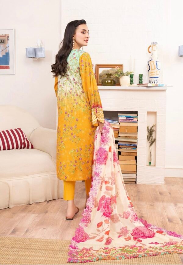 Rang Pasand by Gull Jee - PREMIUM 3 PC UNSTITCHED EMBROIDERED COLLECTION- A11 - Image 3