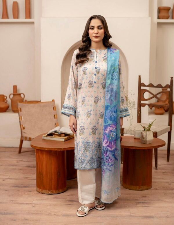 MAHAJAL by Gull Jee – PREMIUM 3 PC UNSTITCHED EMBROIDERED COLLECTION ‘25- A01