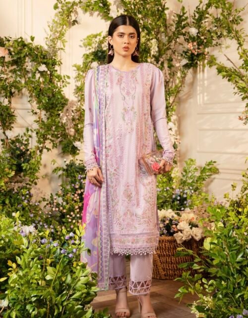 TROPICA by Gull Jee - UNSTITCHED EXCLUSIVE EMBROIDERED LAWN COLLECTION - A8