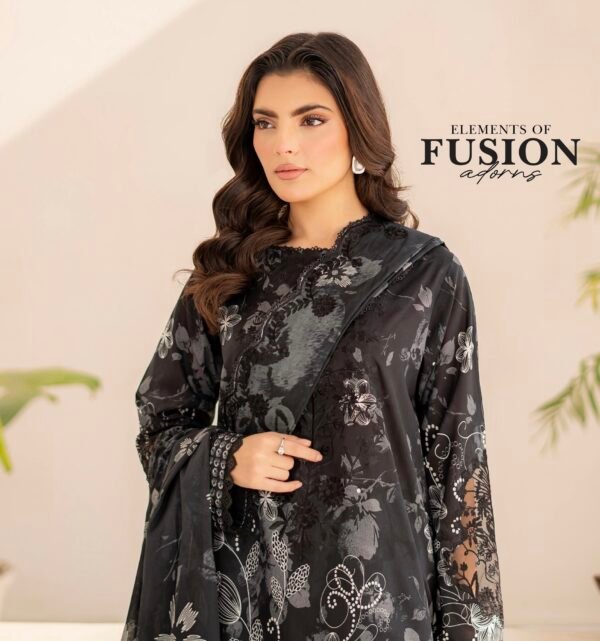 Rang e Haya by Gull Jee – UNSTITCHED EXCLUSIVE EMBROIDERED LAWN COLLECTION ‘25 – A2 - Image 2
