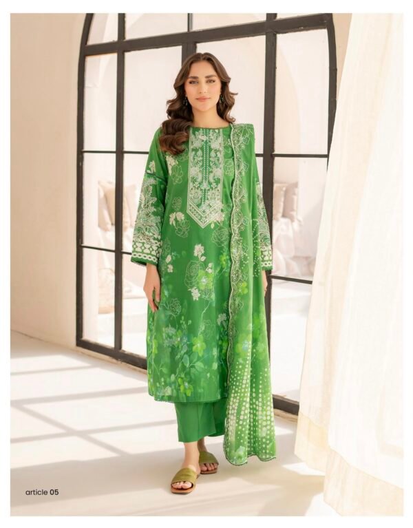 Rang e Haya by Gull Jee – UNSTITCHED EXCLUSIVE EMBROIDERED LAWN COLLECTION ‘25 – A5