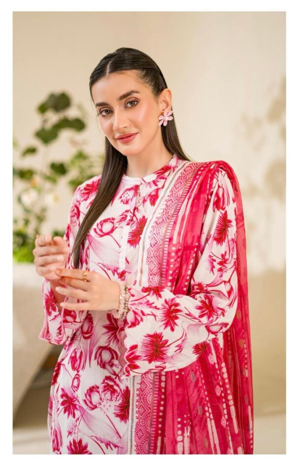 DUNE by Gull Jee - Unstitched 3 Piece Lawn Edition ‘25 – D1 - Image 2