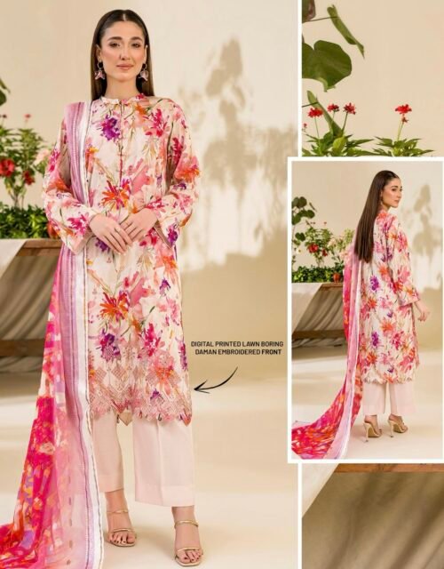 DUNE by Gull Jee - Unstitched 3 Piece Lawn Edition ‘25 – D3