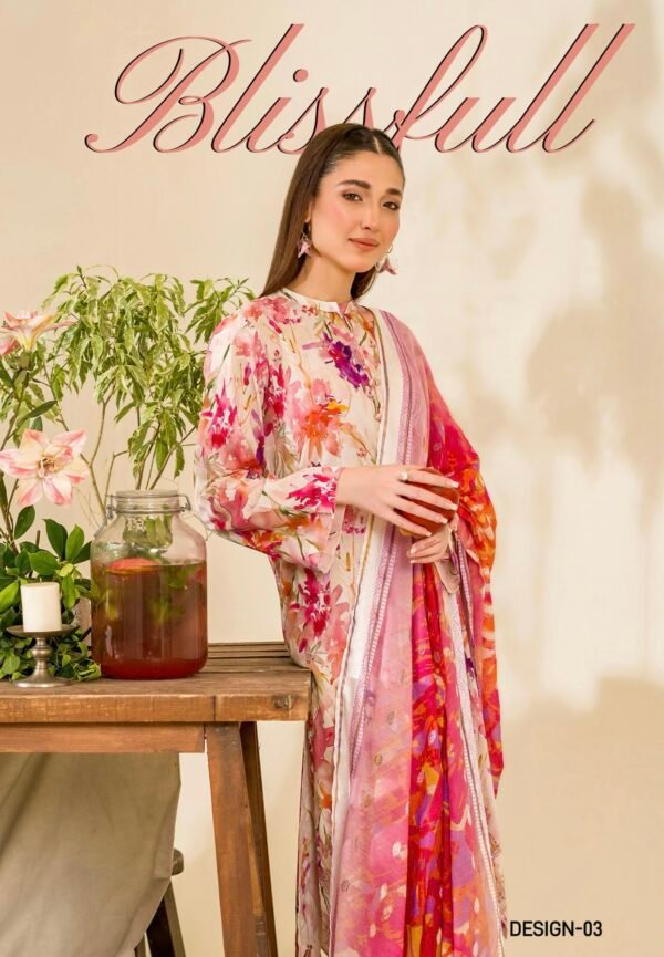 DUNE by Gull Jee - Unstitched 3 Piece Lawn Edition ‘25 – D3 - Image 2